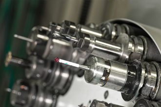 數控(kòng)車間工(gong)具旋轉(zhuan)頭